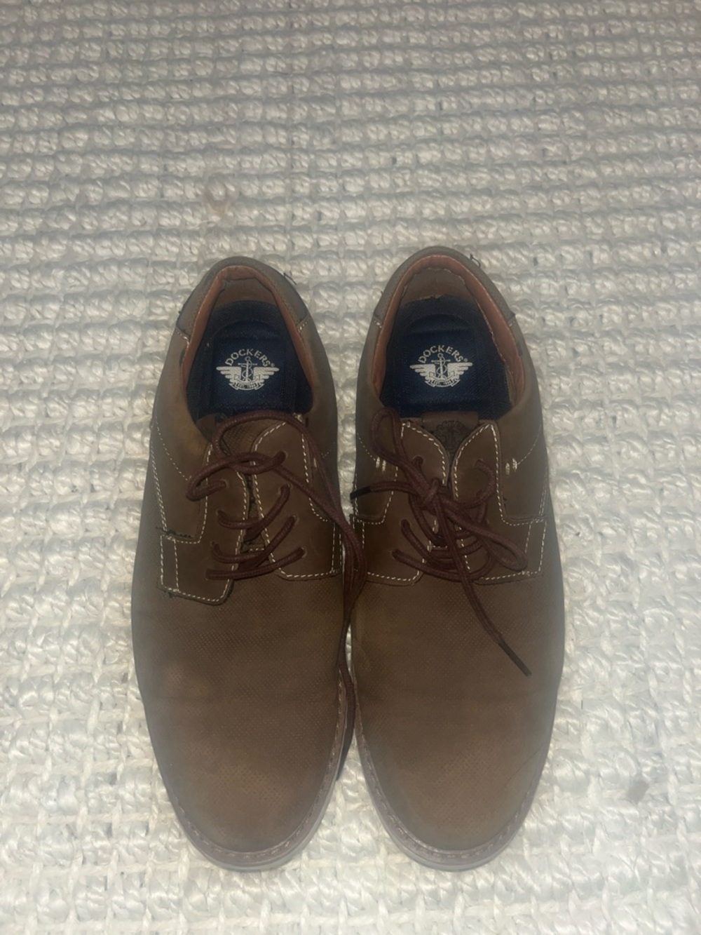 Dockers Men's Brown Lace-Up Derby Shoes